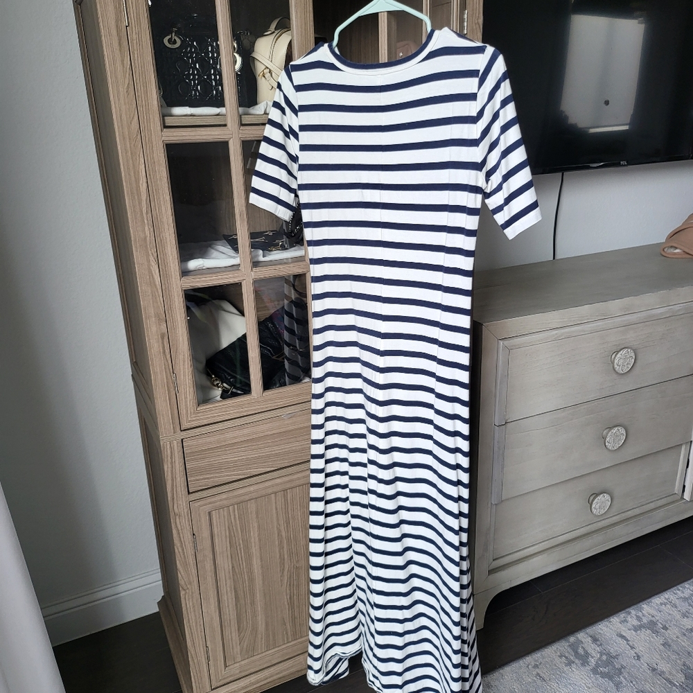 Jcrew tee shirt maxi dress
